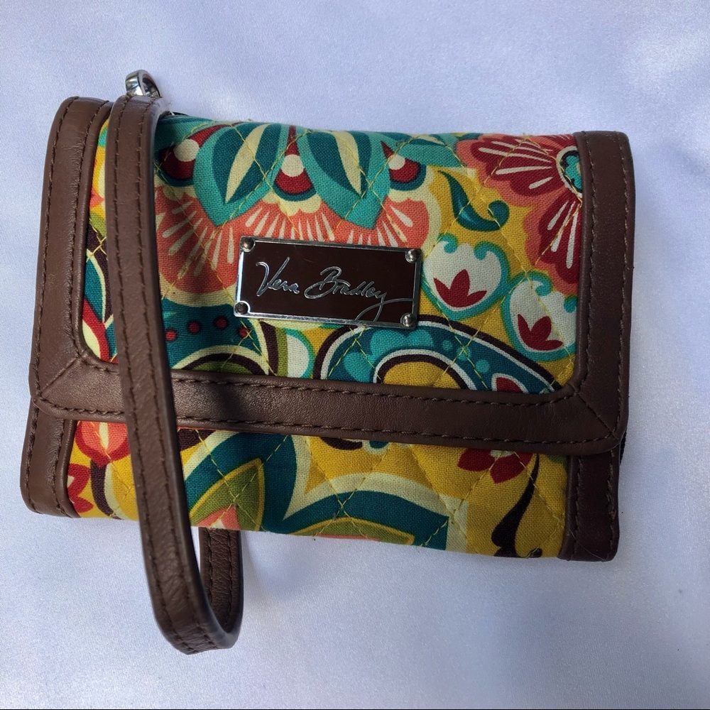 Vera Bradley multi fold wallet